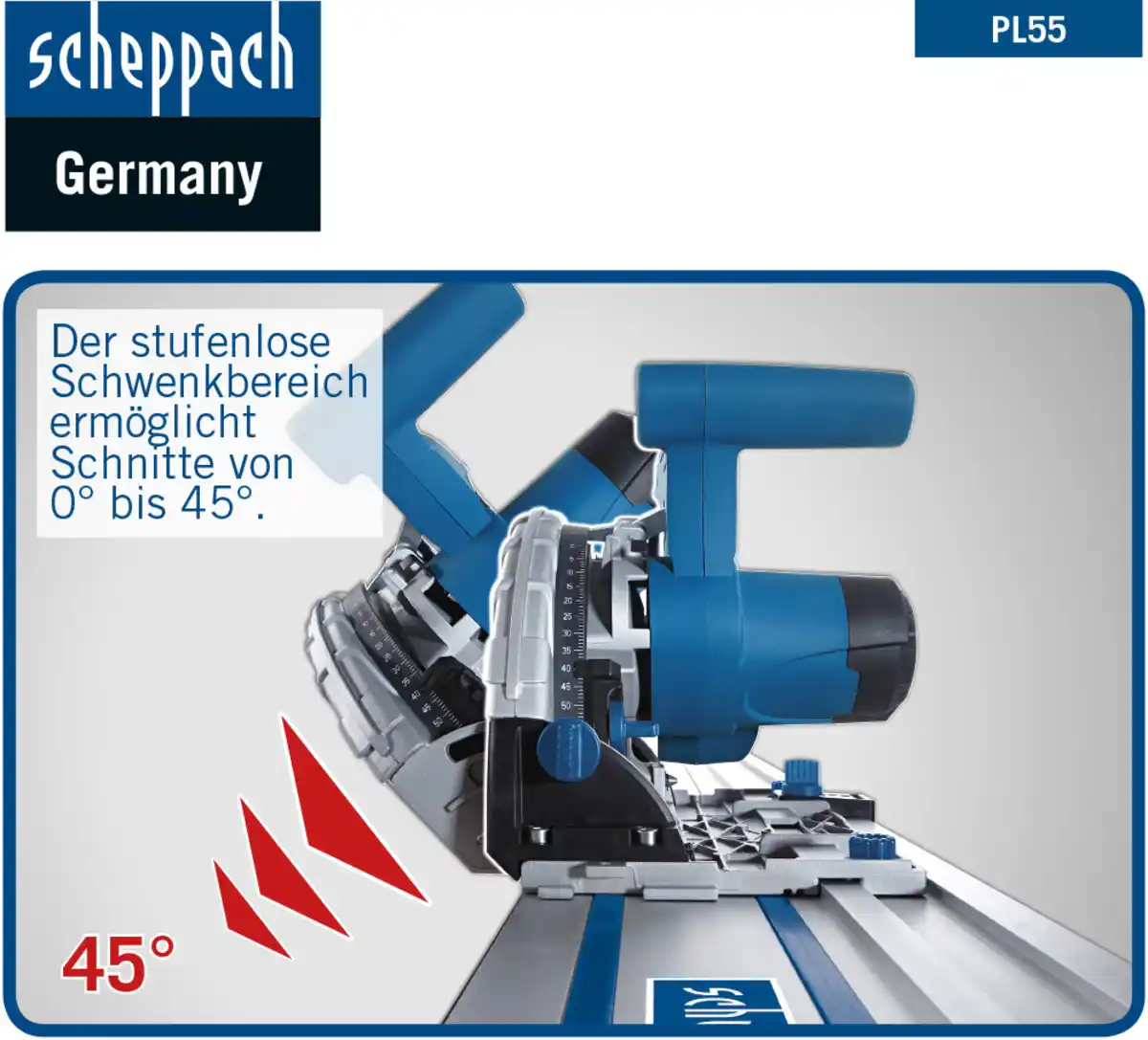 Bild 4 von 160 mm Tauchsägen-Set PL55 SE inkl. 2x 700mm Schiene & Zubehör + 2. Sägeblatt 48Z