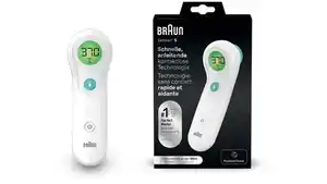 BRAUN Stirnthermometer No touch + touch BNT 300