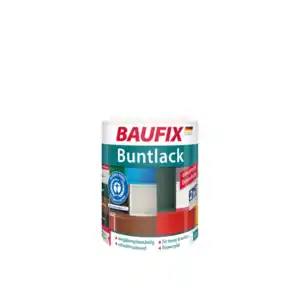 Buntlack seidenmatt nussbraun 4 er Set