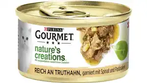 PURINA GOURMET Nature's Creations Reich an Truthahn