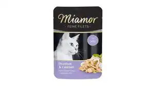 Miamor Katzennassfutter Feine Filets in Jelly Thunfisch & Calamari