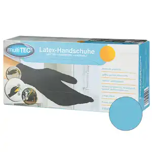 Puderfreie Latex-Handschuhe 50er