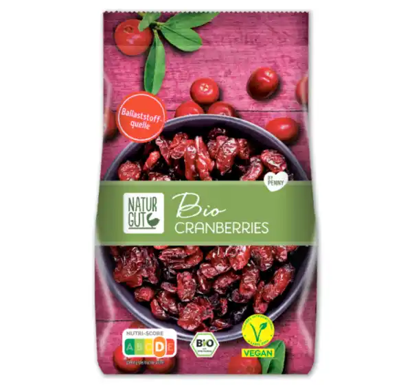 Bild 1 von NATURGUT Bio Cranberries