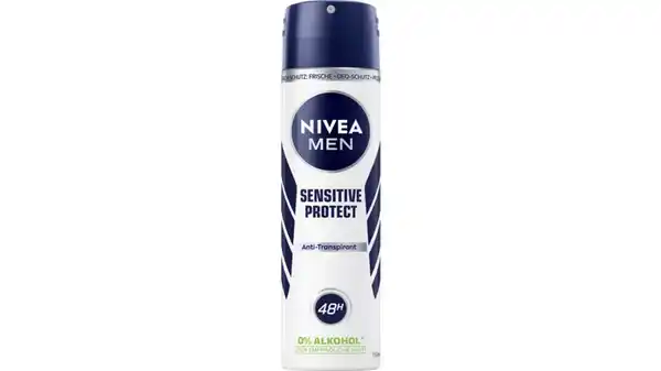 Bild 1 von NIVEA MEN Deo Spray Sensitive Prote ct Anti-Transpirant