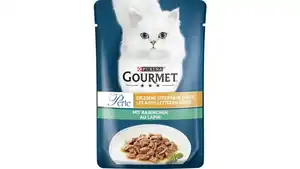 PURINA GOURMET Perle Erlesene Streifen mit Kaninchen