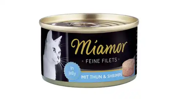 Bild 1 von Miamor Katzennassfutter Feine Filets Thunfisch & Shrimps