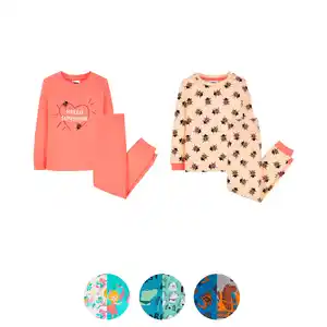 LILY & DAN Kinder Pyjama 2er-Set