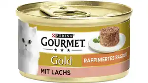 PURINA GOURMET Gold Raffiniertes Ragout mit Lachs