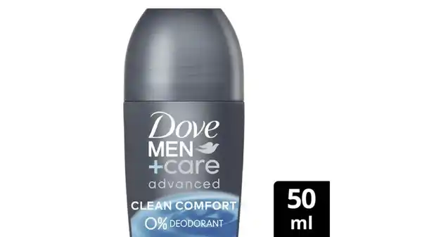 Bild 1 von Dove Men+Care Deo Roll-On Clean Comfort ohne Alkohol/Aluminiumsalze 50 ml