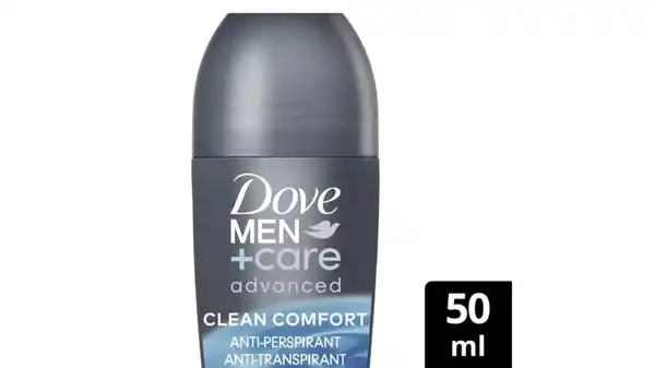 Bild 1 von Dove Men+Care Deo Roll-on Antitranspirant Clean Comfort