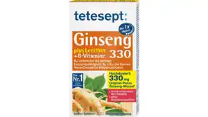 tetesept Ginseng 330 plus Lecithin + B-Vitamine