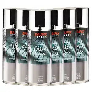 Chromsilber Effektspray 400ml 6er Set