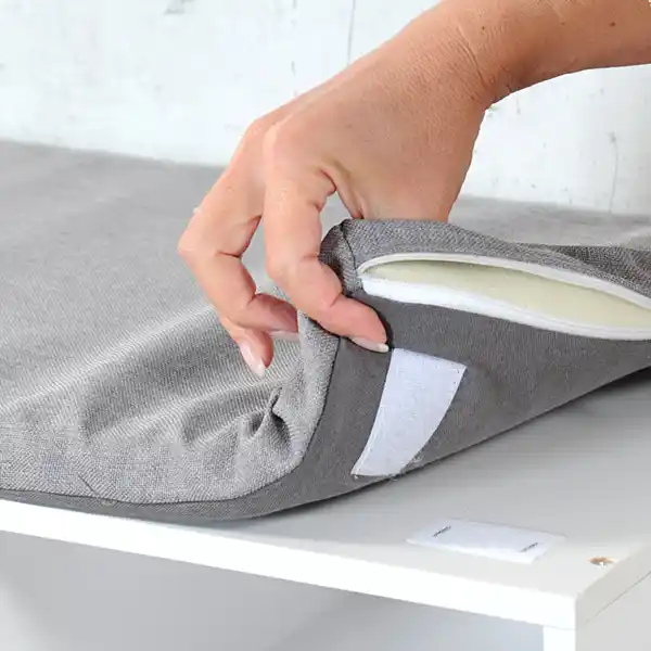 Bild 3 von Universal-/ Schuhschrank mit Sitzkissen und Schublade - Weiß