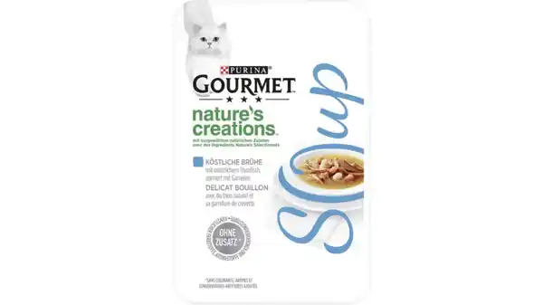 Bild 1 von PURINA GOURMET Nature's Creations Soup Köstliche Brühe mit natürlichem Thunfisch