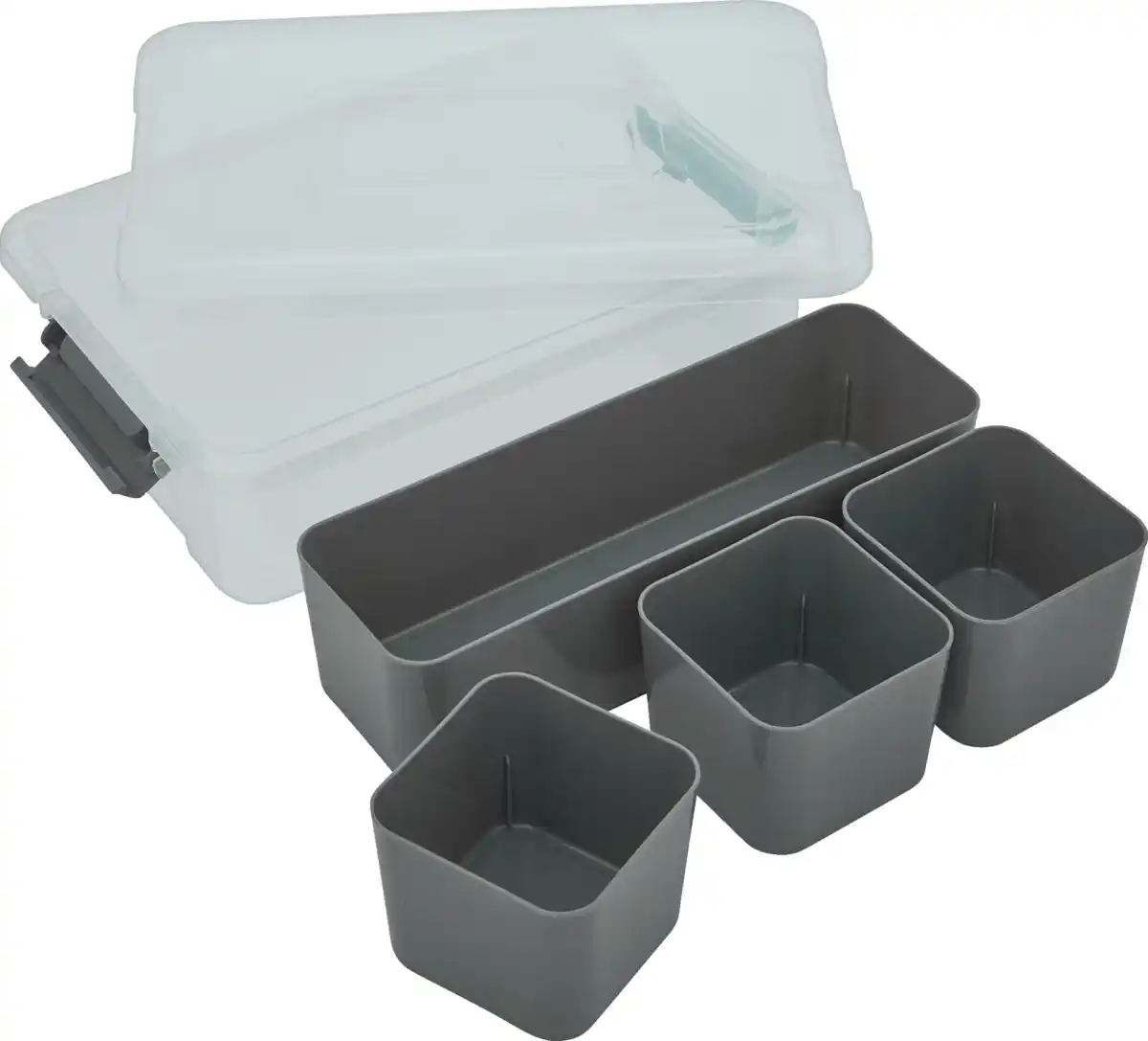 Bild 2 von IDEENWELT Ordnungsbox 1,5 l anthrazit