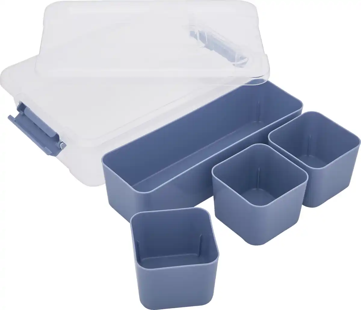 Bild 2 von IDEENWELT Ordnungsbox 1,5 l blau