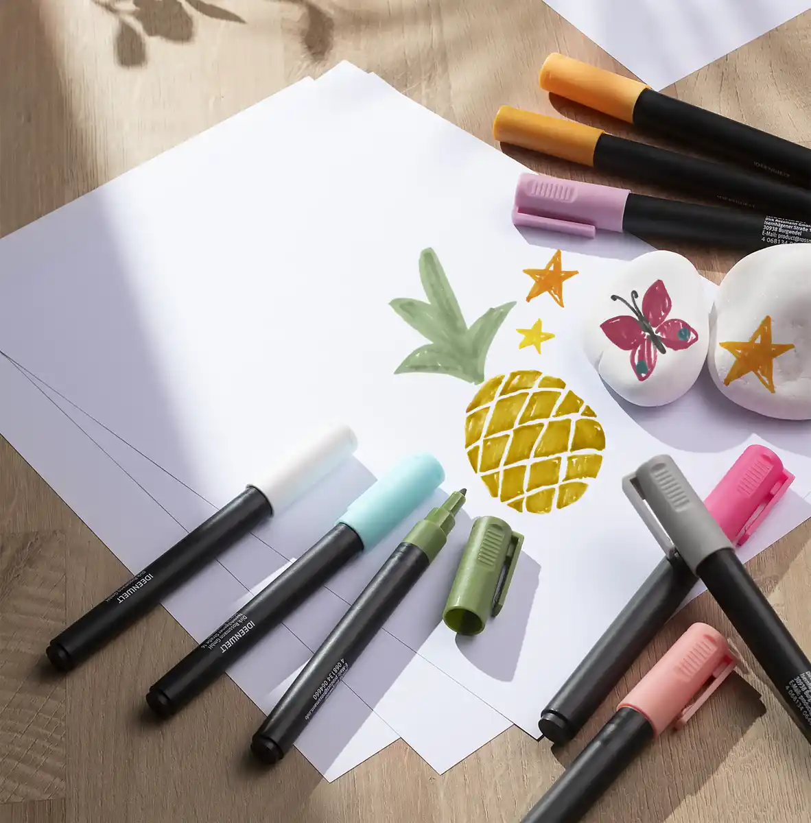 Bild 2 von IDEENWELT Acrylmarker pastel 12er-Set