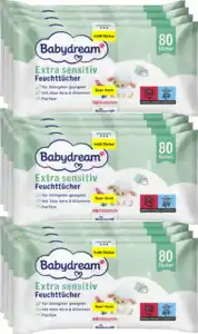 Babydream extra sensitive Feuchttücher Spar-Pack