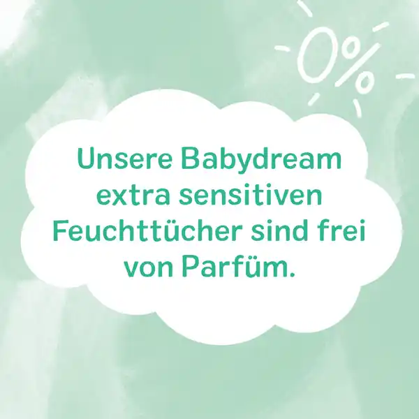 Bild 4 von Babydream extra sensitive Feuchttücher Spar-Pack