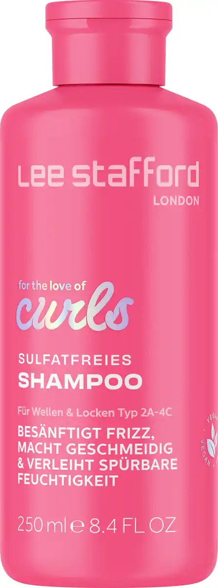 Bild 1 von Lee Stafford for the love of curls Sulfatfreies Shampoo für Wellen & Locken, 250 ml
