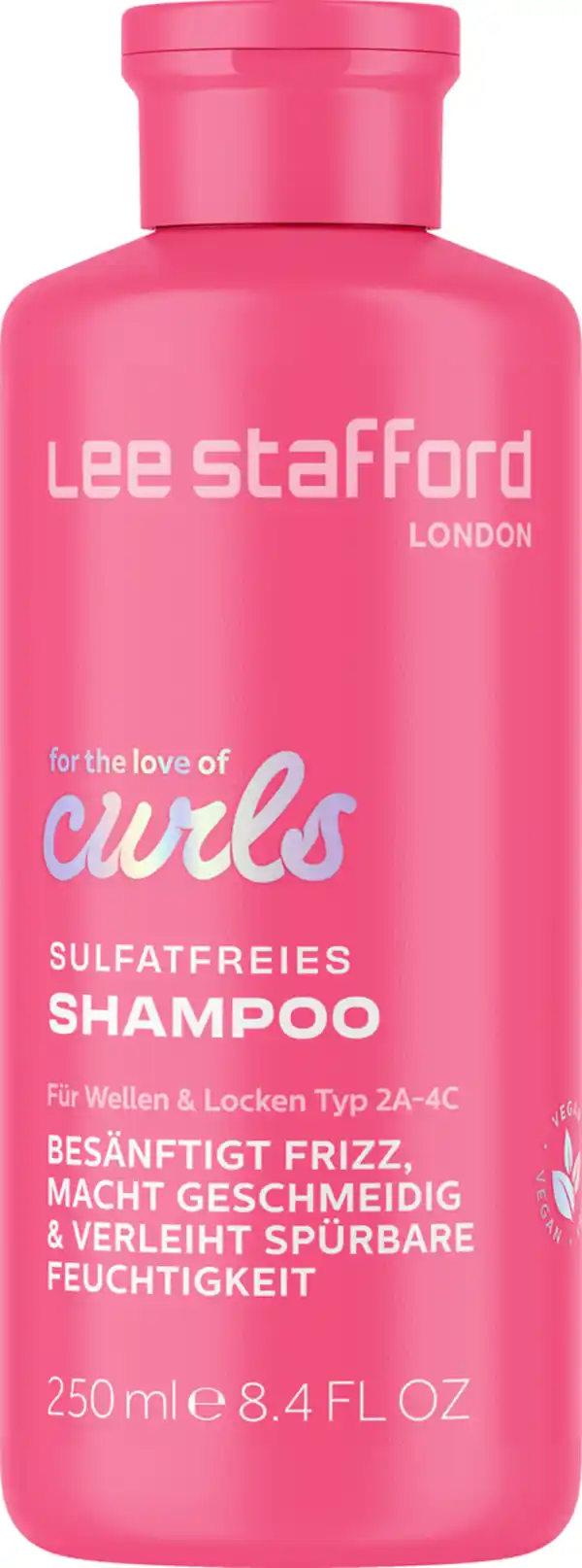 Bild 1 von Lee Stafford for the love of curls Sulfatfreies Shampoo für Wellen & Locken, 250 ml