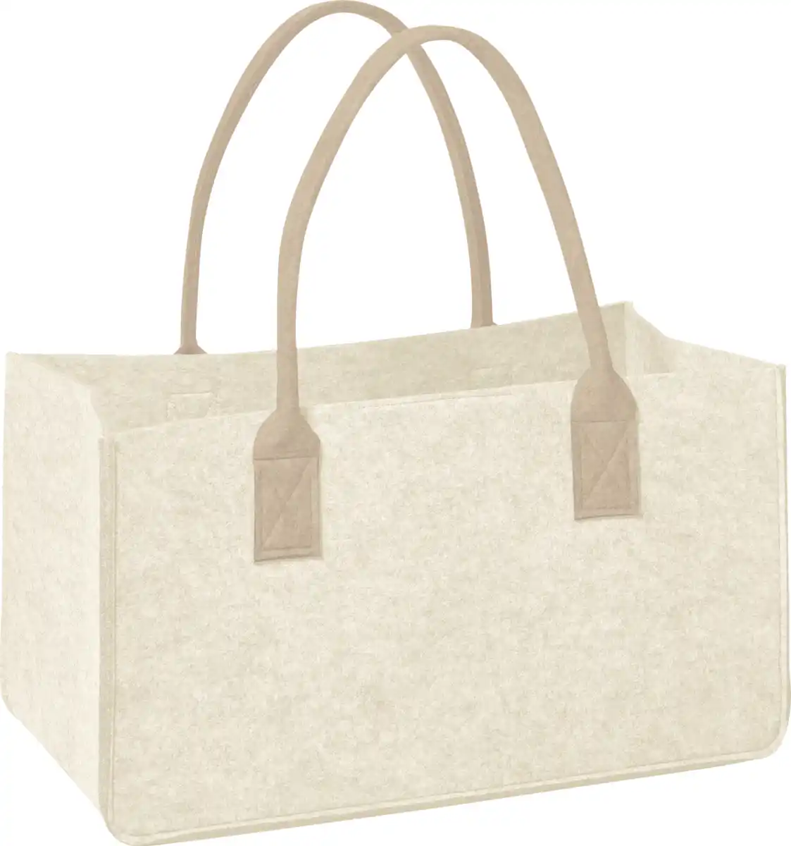 Bild 1 von IDEENWELT Filzshopper beige