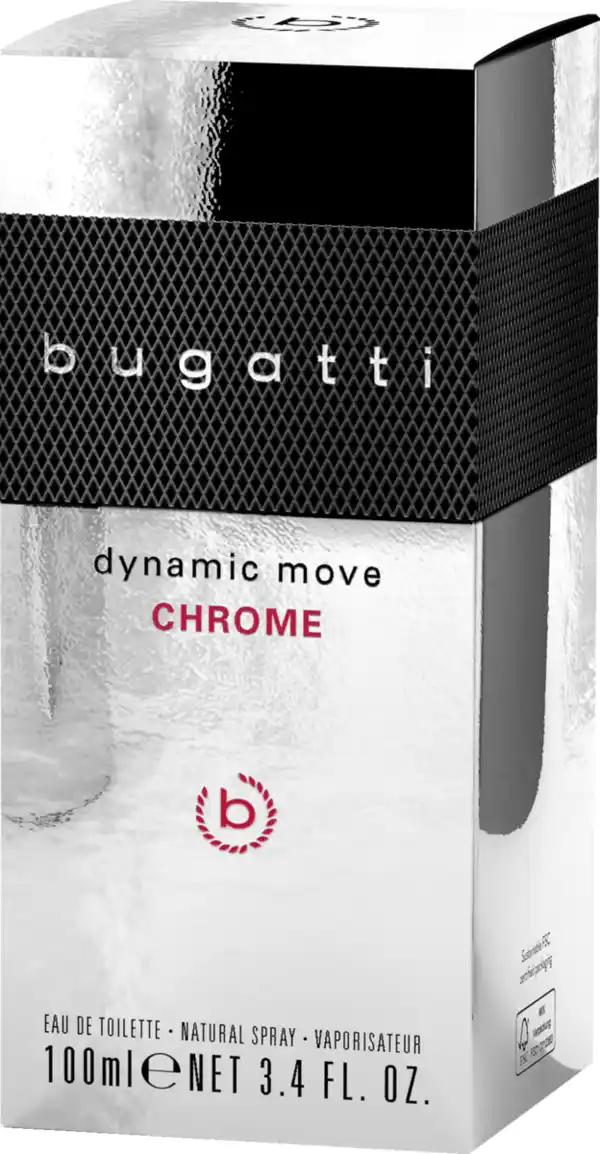 Bild 2 von bugatti Dynamic Move Chrome EdT 100ml, 100 ml