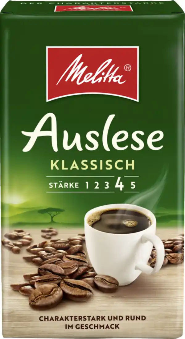 Bild 1 von Melitta Auslese Klassisch gemahlen, 500 g