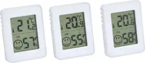 IDEENWELT Digitale Hygrometer 3er Set