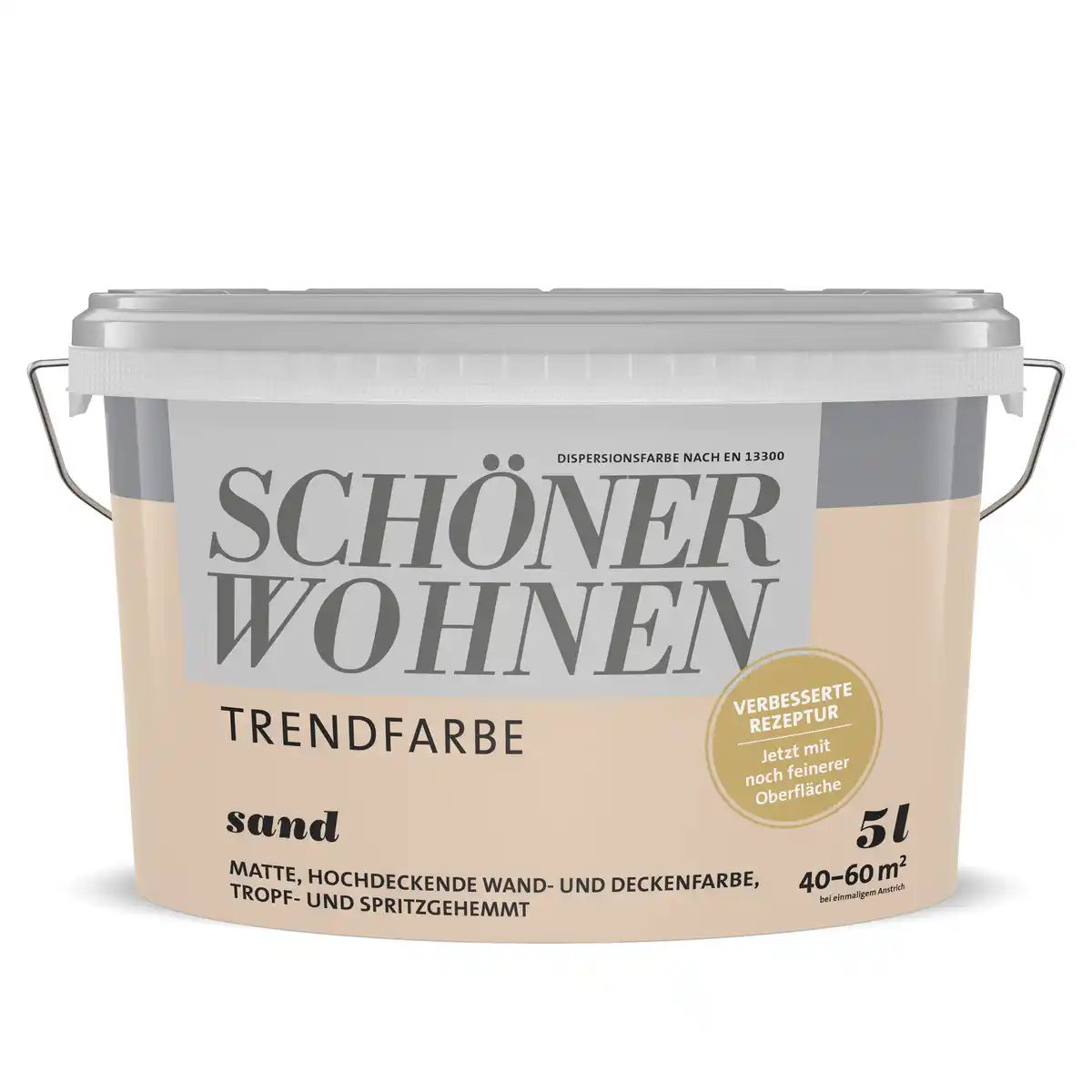 Bild 1 von Schöner Wohnen Farbe Trendfarbe 'Sand' sandfarben matt 5 l