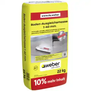 Saint-Gobain Weber Bodenausgleichsmasse 22 kg