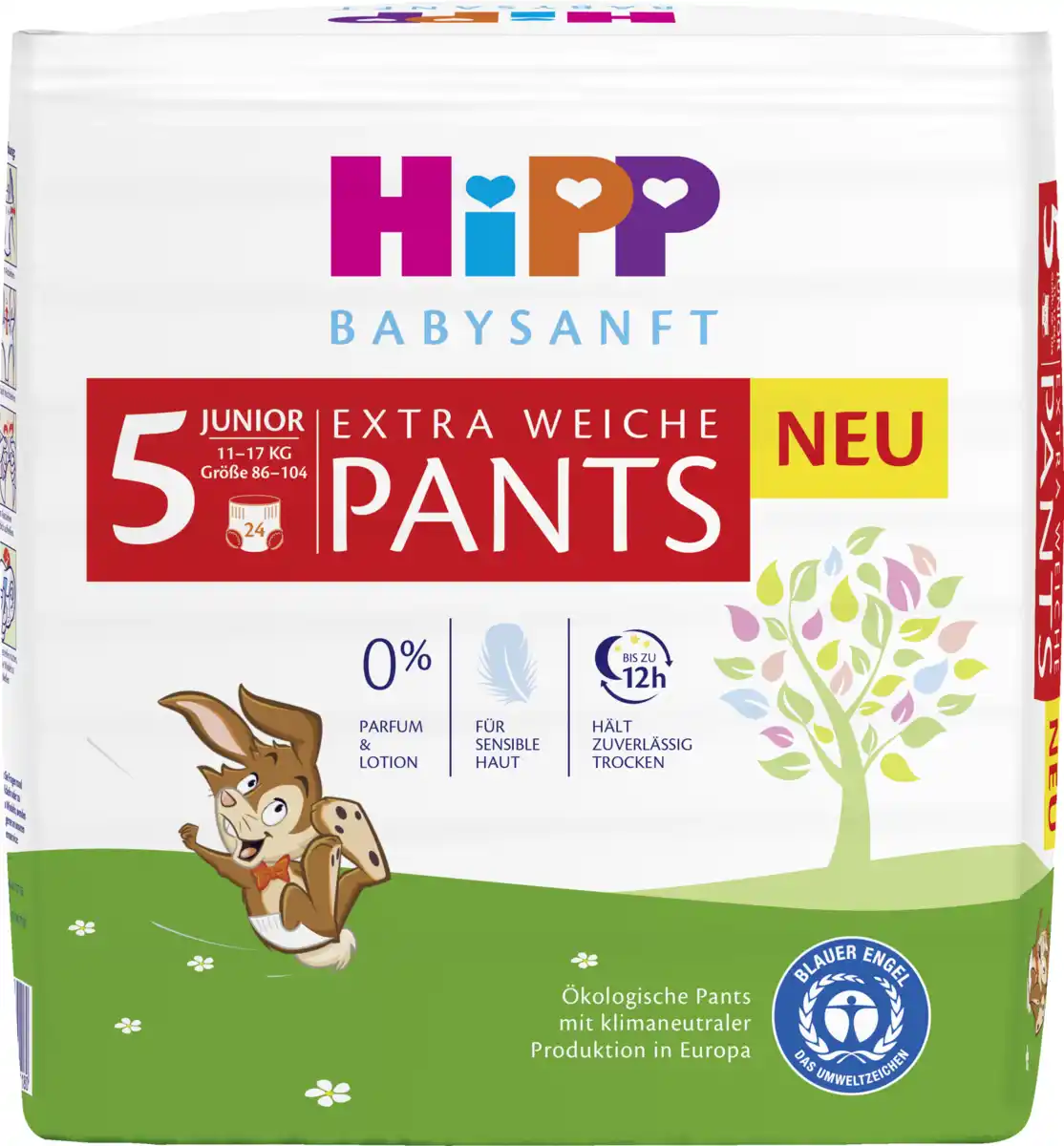 Bild 2 von HiPP Babysanft Pants Größe 5 (11-17 kg)