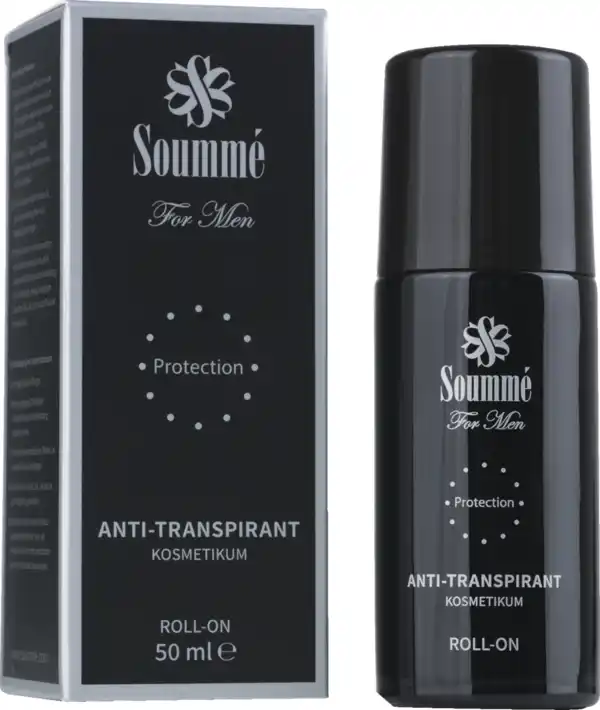 Bild 1 von Soummé For Men Protection Antitranspirant Kosmetikum Roll-on, 50 ml