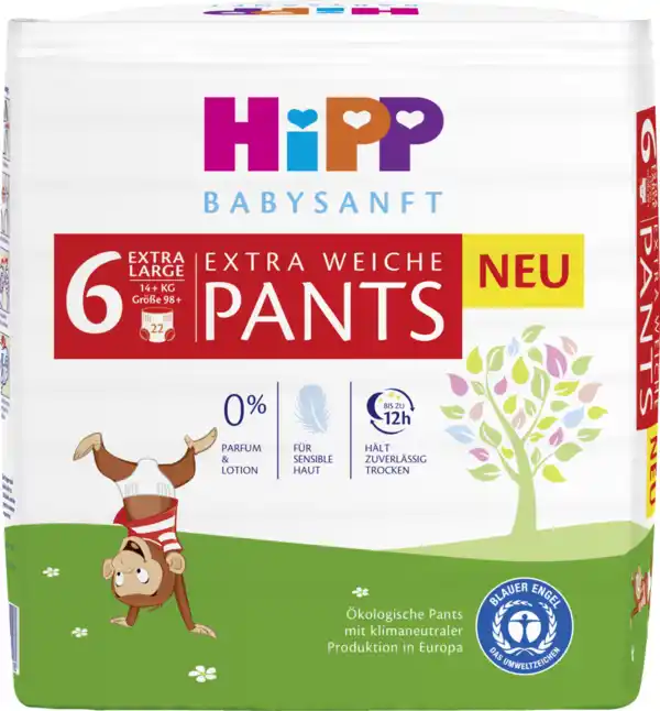 Bild 1 von HiPP Babysanft Pants Größe 6 (14+ kg)