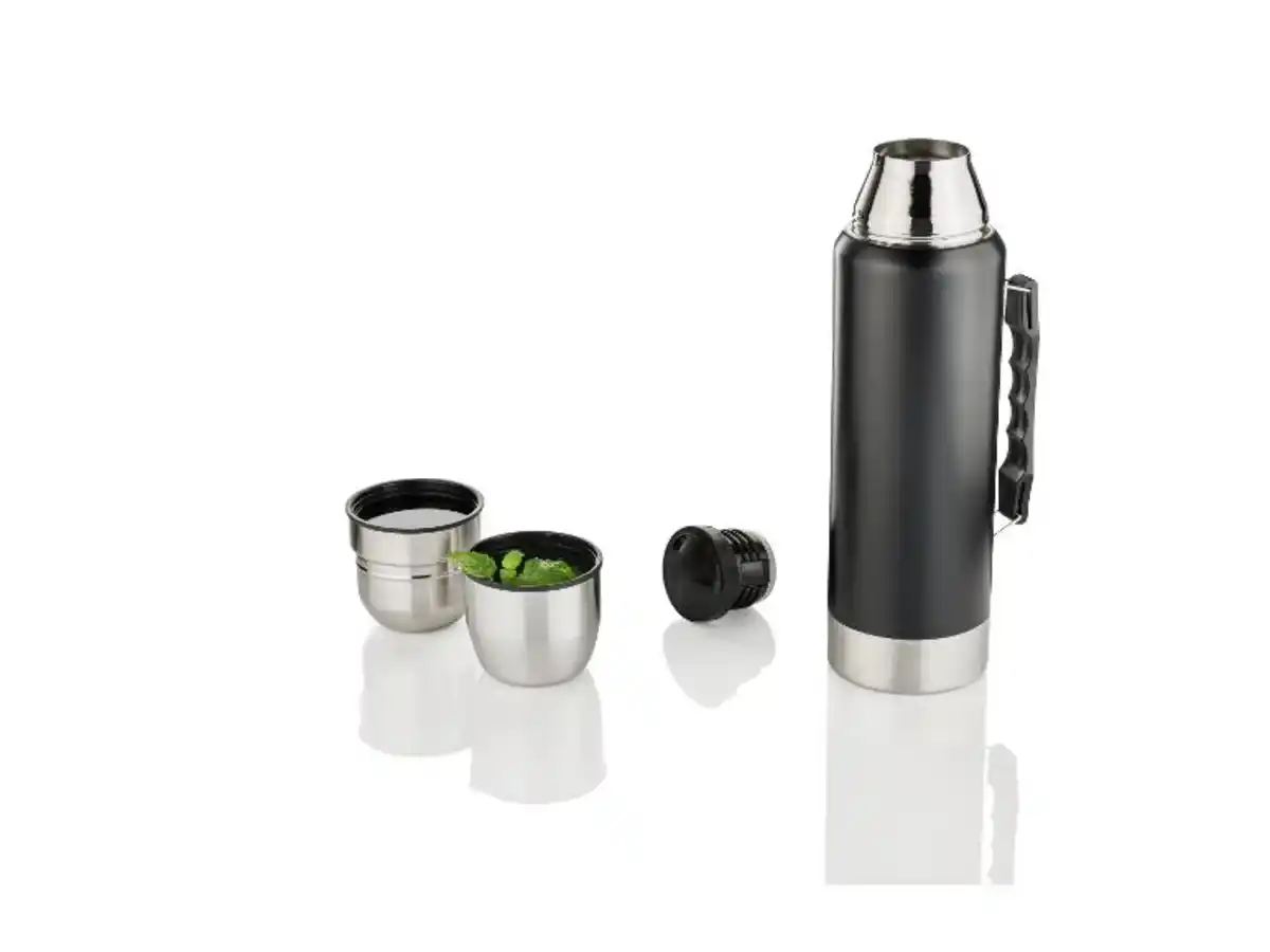 Bild 4 von LIVARNO home Edelstahl-Isolierflasche, inkl. 2 Trinkbechern