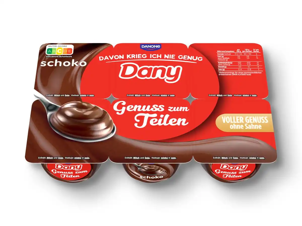 Bild 1 von Danone Dany Genuss zum Teilen