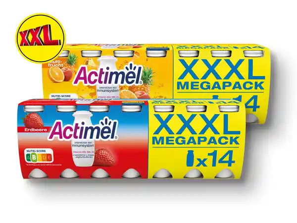 Bild 1 von Danone Actimel Drink XXXL Megapack