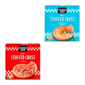 TRADER JOE’S Stuffed Crust Pizza