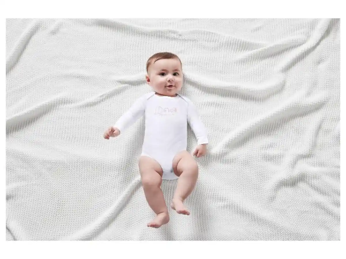 Bild 4 von lupilu® Baby Bodies, 3 Stück, aus reiner Baumwolle