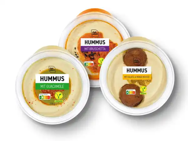 Bild 1 von Chef Select Hummus mit Topping,  220 g