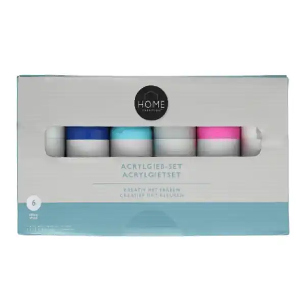 Bild 2 von HOME CREATION Acrylgieß-Set / Acrylfarben