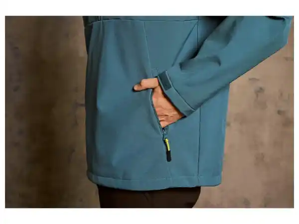 Bild 4 von CRIVIT Herren Softshelljacke, wasserabweisendes Obermaterial