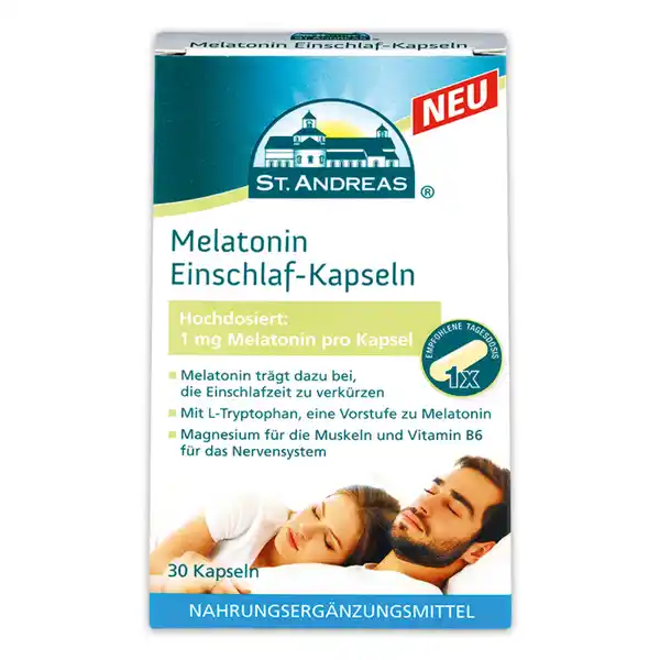 Bild 1 von St. Andreas Melatonin Einschlaf-Kapseln