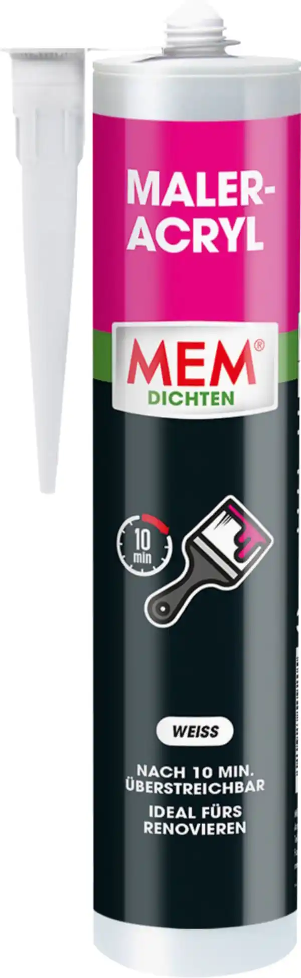 Bild 1 von MEM Maler Acryl weiß 300 ml