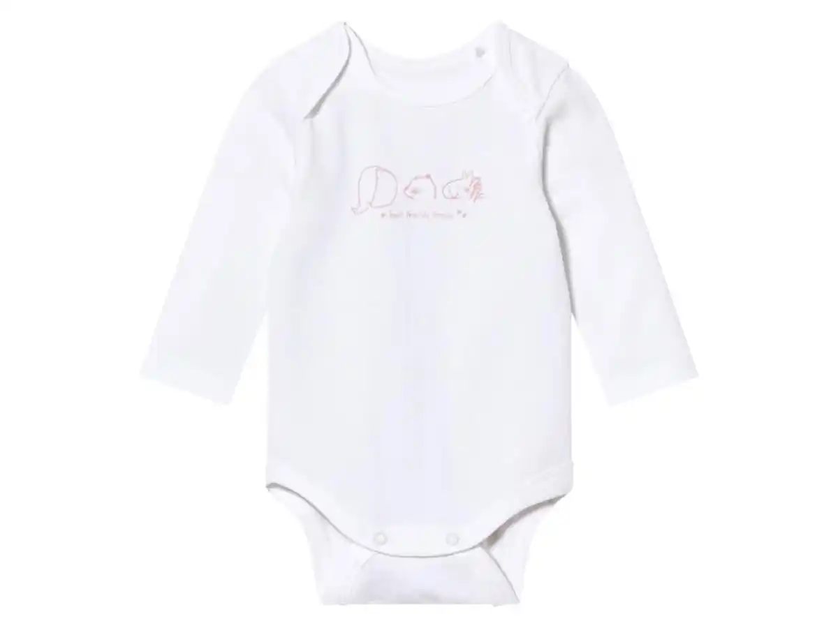 Bild 3 von lupilu® Baby Bodies, 3 Stück, aus reiner Baumwolle