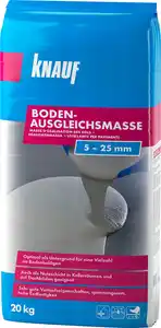 Knauf Bodenausgleichsmasse grau, 20 kg, für Innen und Außen