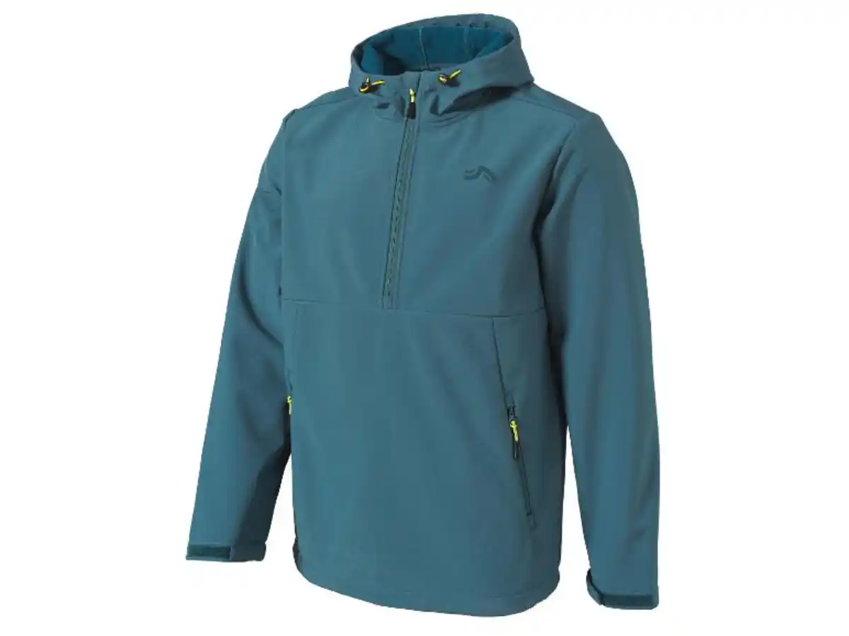 Bild 2 von CRIVIT Herren Softshelljacke, wasserabweisendes Obermaterial