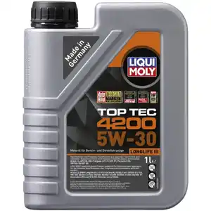 LIQUI MOLY Motoröl »Top Tec 4200 5W-30 New Generation«, 1L, Für Benzin- und Dieselmotoren