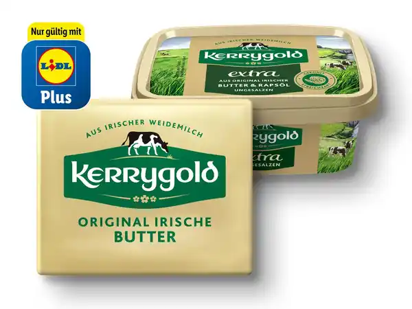 Bild 1 von Kerrygold Original Irische Butter/extra/Süßrahmbutter,  250 g