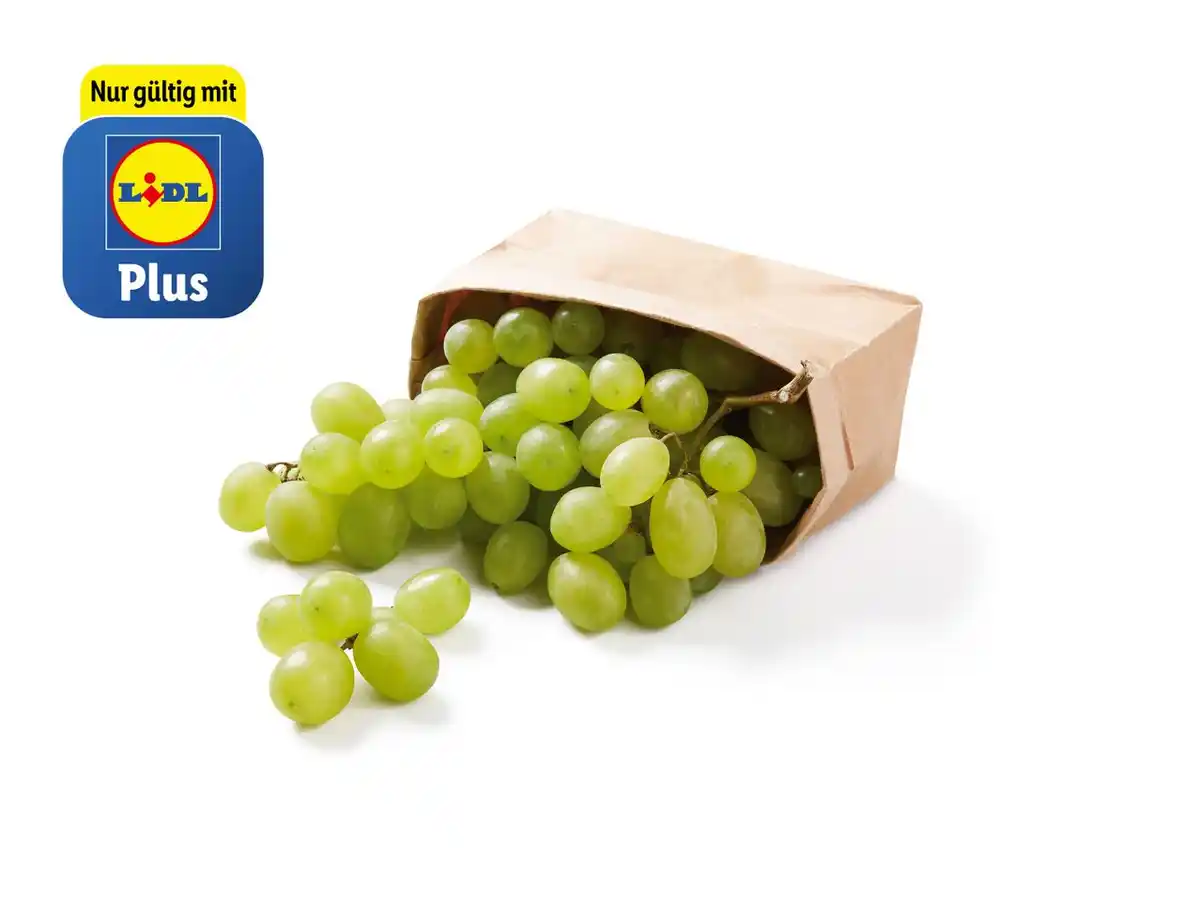 Bild 1 von Helle kernlose Trauben,  500 g